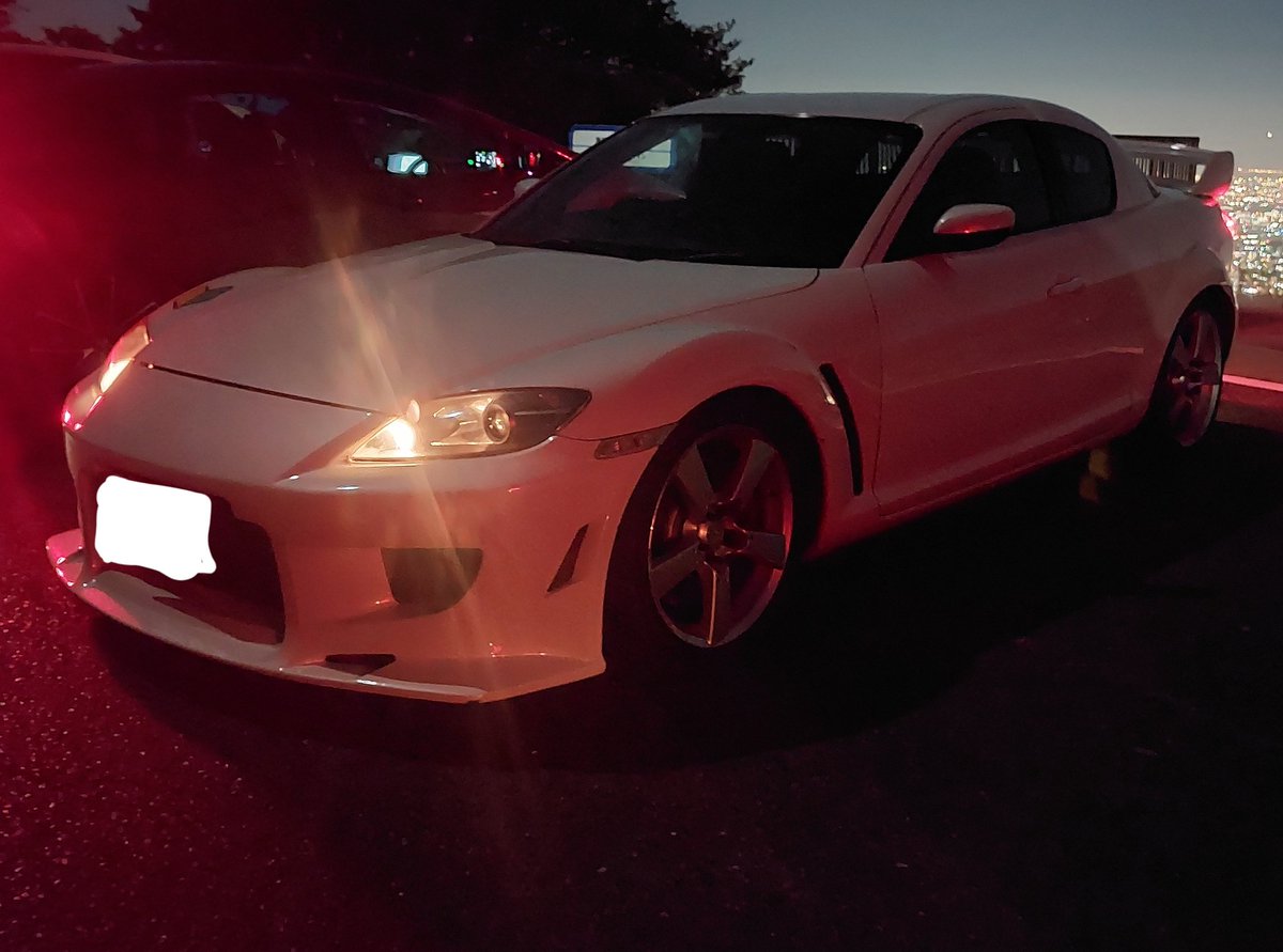 519Sumi's tweet photo. 信貴生駒スカイライン
緩いカーブ多くて楽しい
 #RX8 
 #MAZDA 
 #車好きと繋がりたい 
 #アイドリング調子悪い https://t.co/wAvG8QatJw