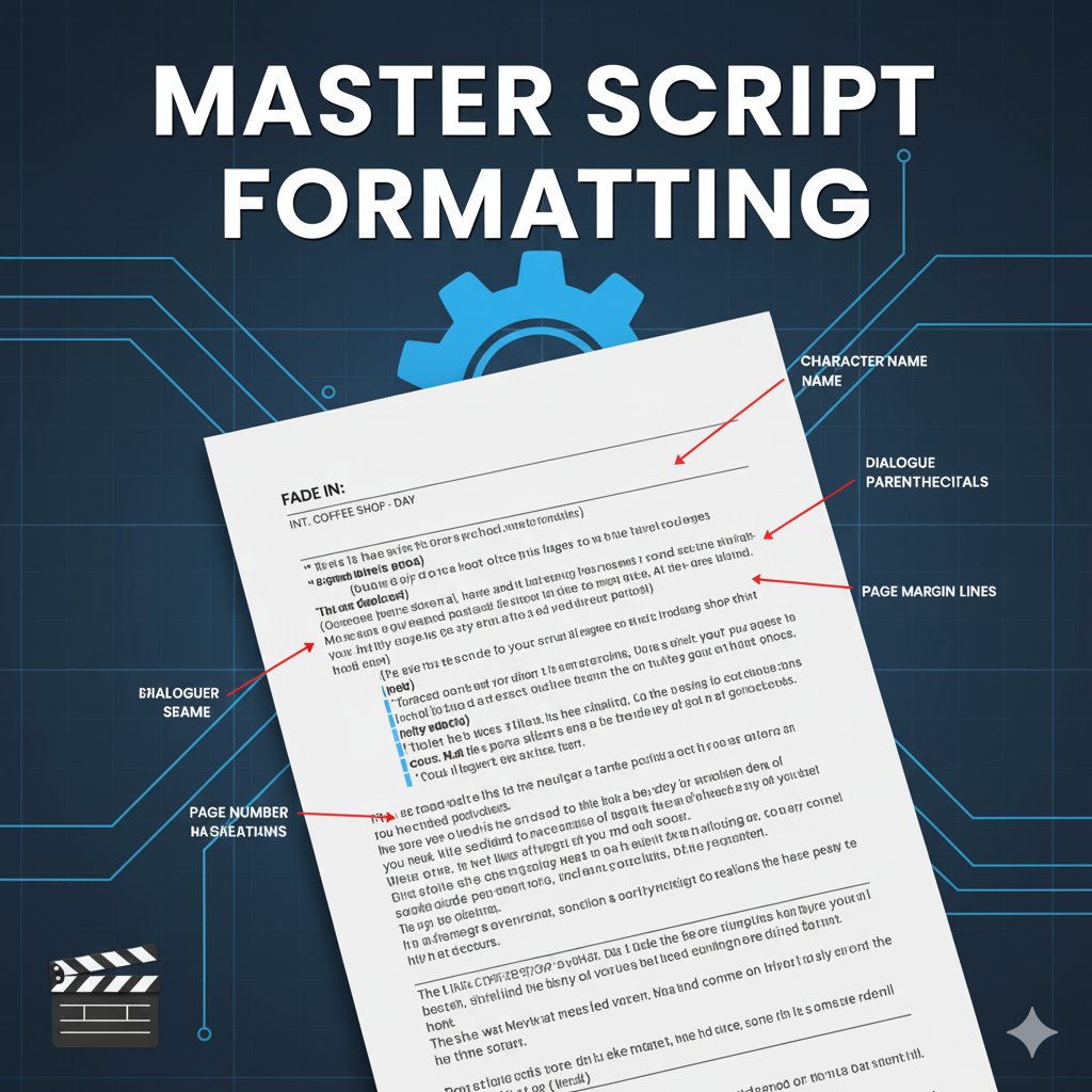 Times_of_Cinema's tweet image. 4️⃣3️⃣ That script sample is a goldmine for aspiring writers! 🎬

 Get those margins right, and you&apos;re already one step closer to Hollywood. Proper formatting is key for budgeting and scheduling. 🗓️
 #ScreenwritingTips #FilmProduction #ScriptFormatting #HollywoodDreams ✍️