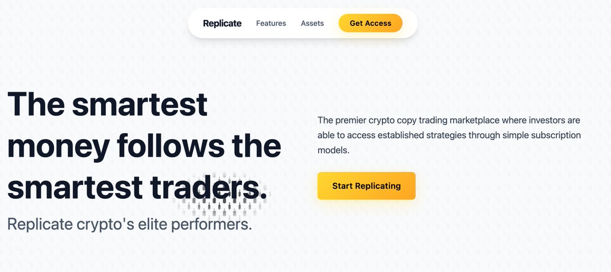 alecTrading's tweet image. Replicate is going live. 

Sign up for an account here:

app.joinreplicate.com/auth/signup