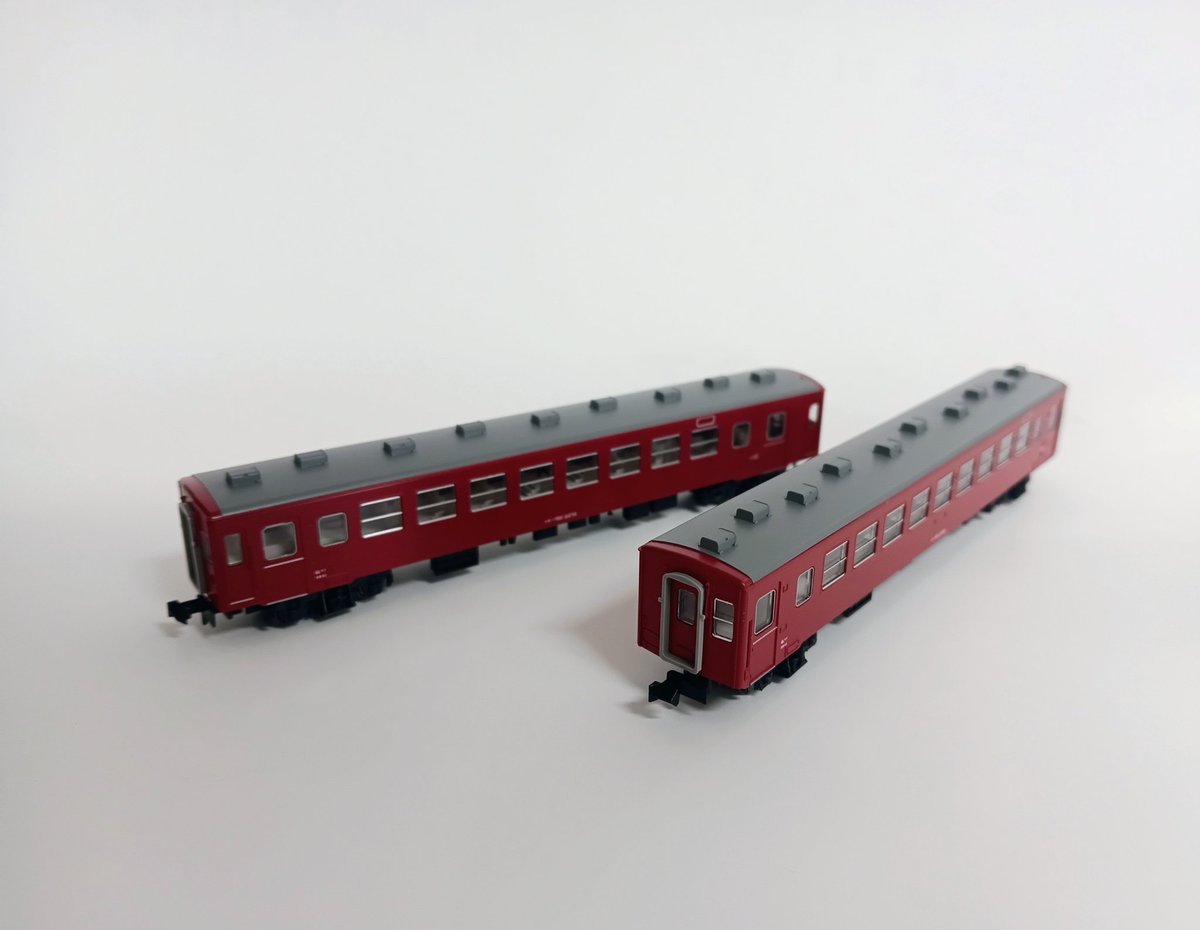 50系客車の在庫あります】 KATO『5142 オハ50』『5143 オハフ50