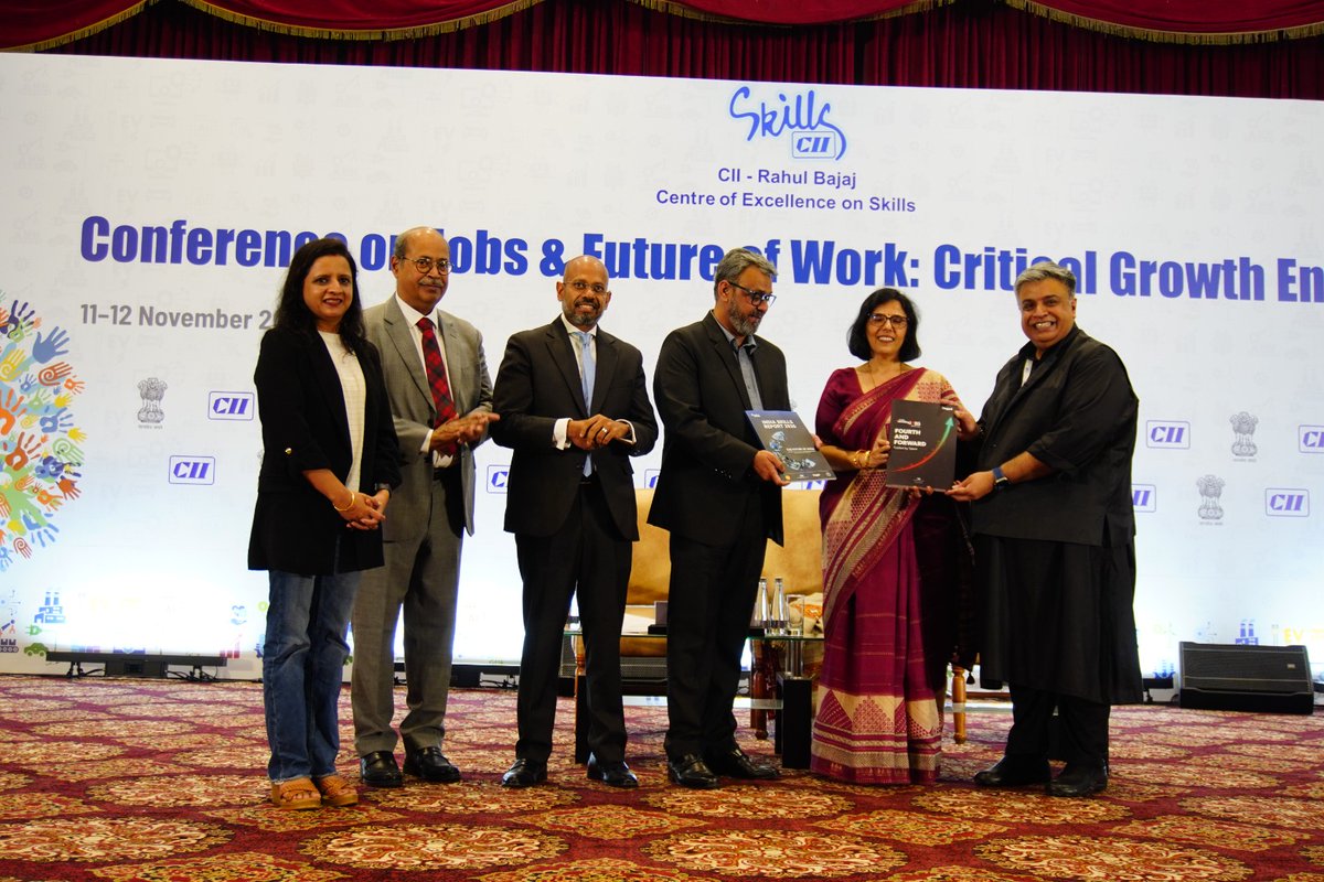 _taggd's tweet image. The India Decoding Jobs Report 2026: Fourth and Forward – Fuelled by Talent, has officially been unveiled, marking a major milestone in understanding how India’s workforce is powering the nation’s growth agenda.

Download the report now: lnkd.in/gtci32YT

#DecodingJobs2026