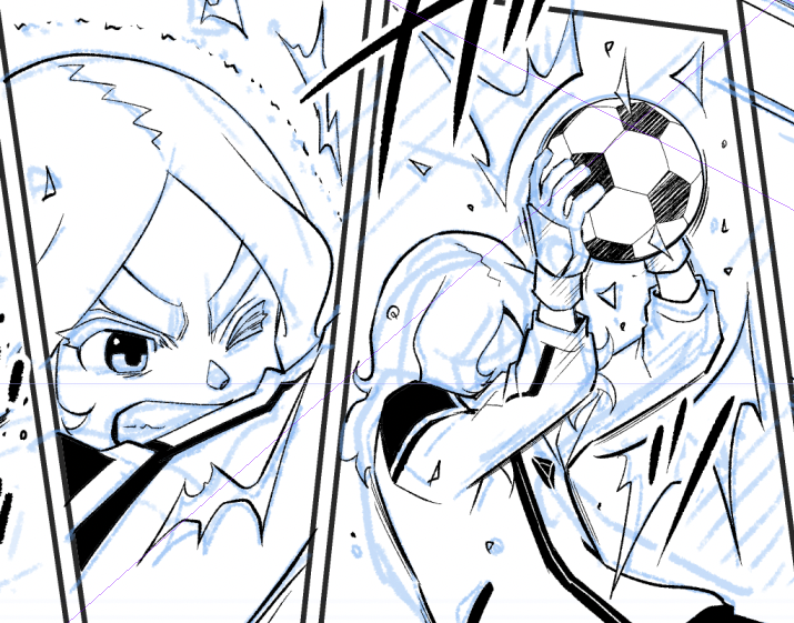 『#イナズマイレブン 英雄たちのヴィクトリーロード』明日発売！　
…読んでる場合じゃないかもしれないけど（笑）、漫画版も明日公開ですので、どうぞよろしくお願いします⚽️⚡️。