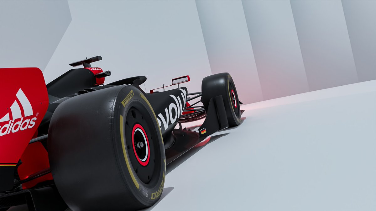 Coming back here with a bang, made a new livery concept for Audi F1 team! Very excited for them to make their debut in 2026 ngl (need more German teams lesgo), kinda think this one's my best work yet, thoughts?