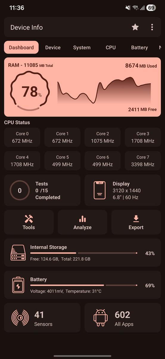 DeviceInfoApp's tweet image. Now with Material3 Expressive
#Android #material3 #material3expressive #deviceinfo