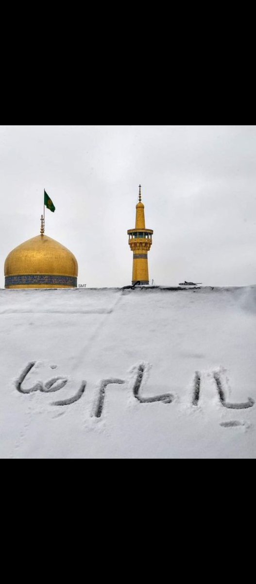 Zahratweets12's tweet image. May we all get a chance to witness the snowfall in the Heaven of علیؑ ابنِ موسیٰ الرضا😩💛