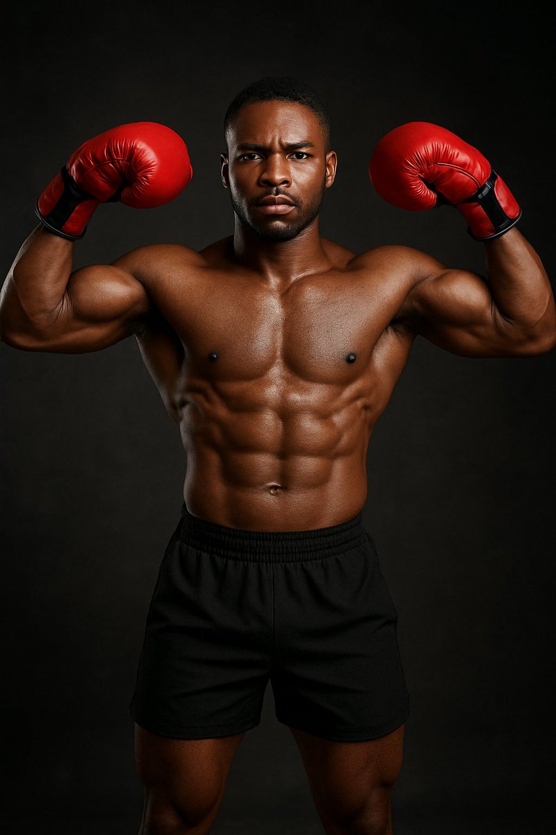 นักมวย ผิวเข้ม .............