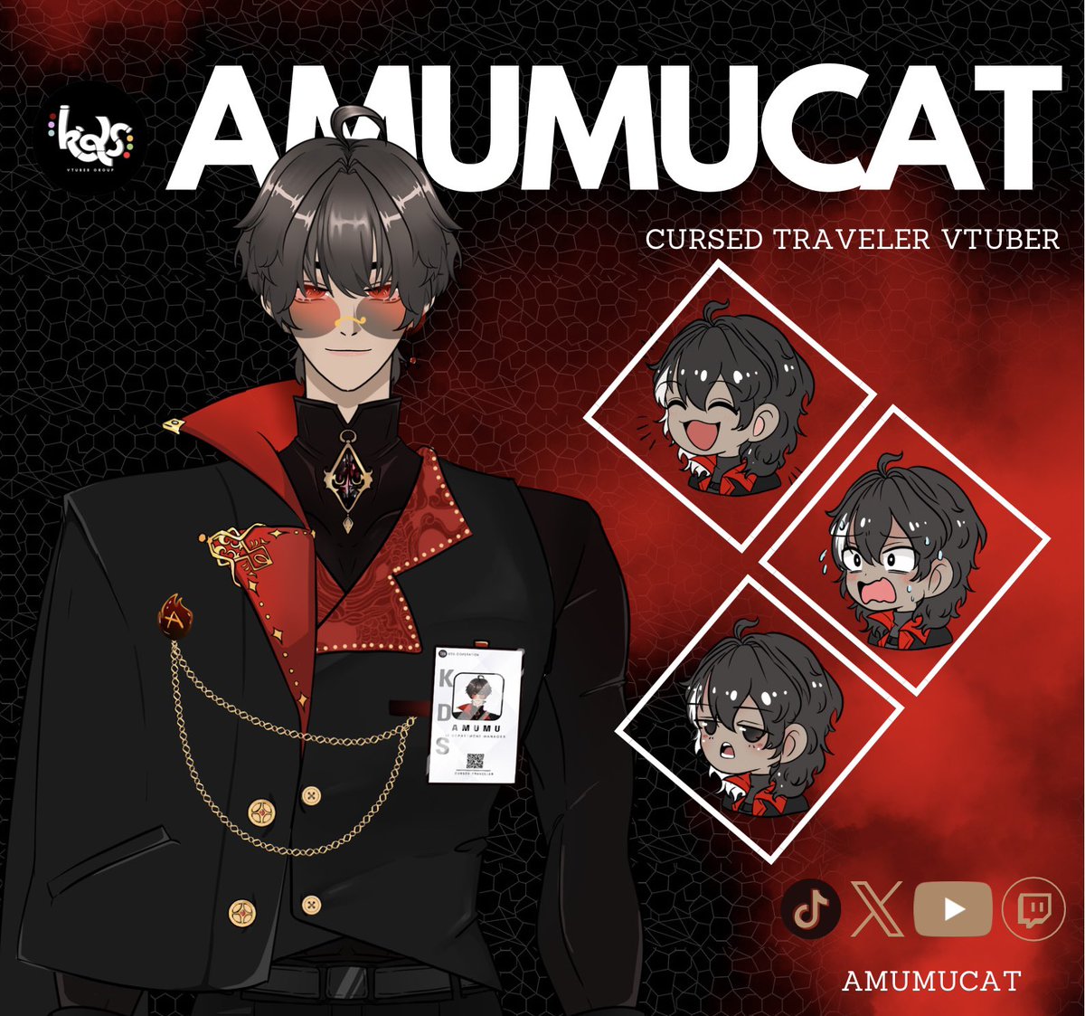 KDS Amumu | Cursed Traveller Vtuber tweet media