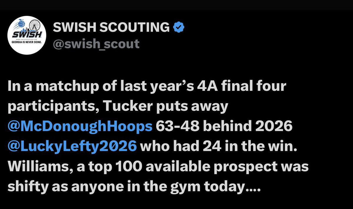 Jakobe Williams (@luckylefty2026) on Twitter photo 