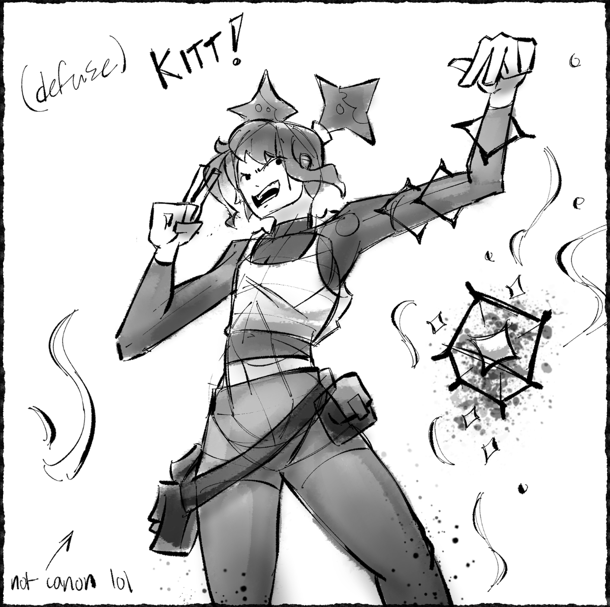 hi im a fan of #nullscape and this is my oc Thx