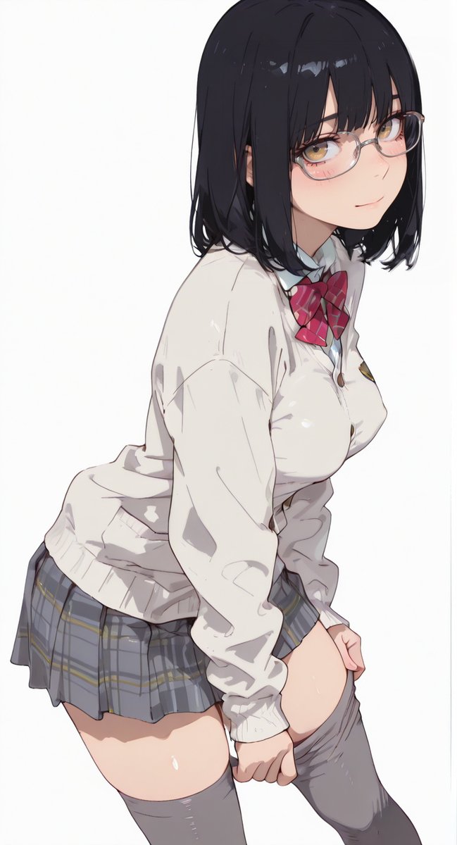 Q72go's tweet image. 太ももが少し見えてるの好きなんでしょ？