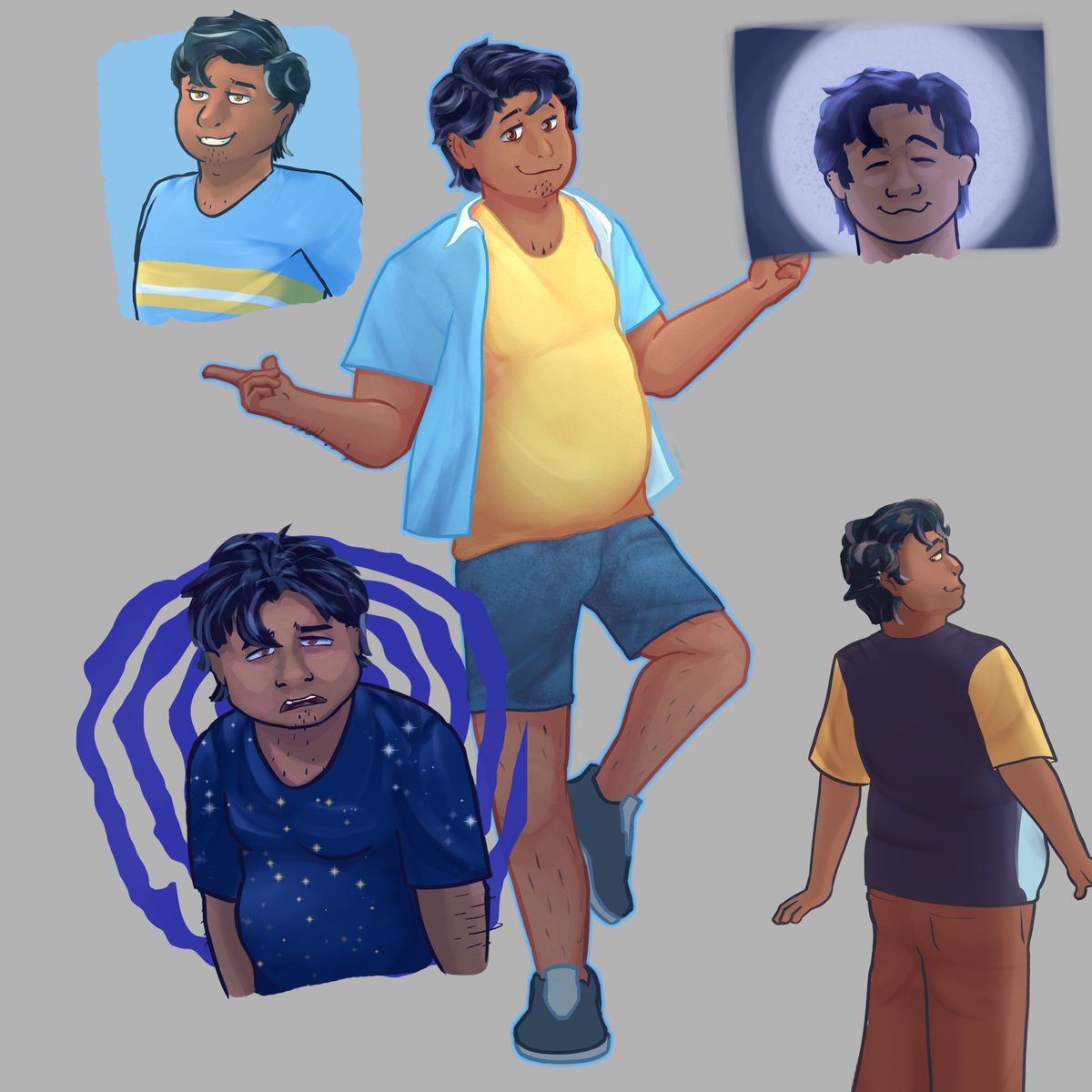 Anyways estaba practicando humanos y pensé porque no hacer mi versión humana del Bandido, y pues acá esta :p