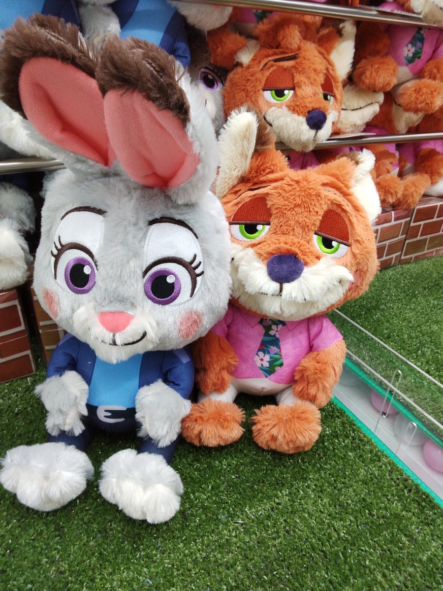 プライズ】本日新入荷！ 『ズートピア2 ぬいぐるみリュック』全2種