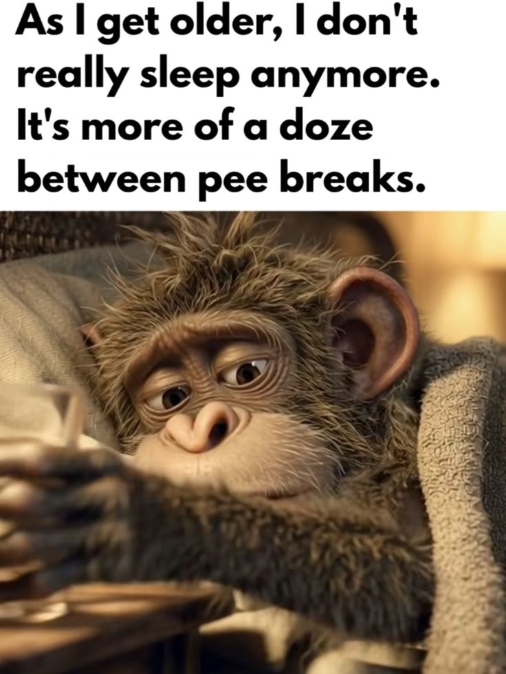 #ILikeEverythingBut

Old age!