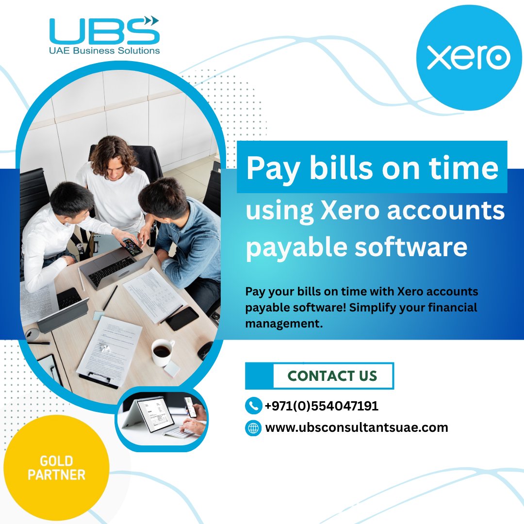 UAEBusSolutions's tweet image. Take control of your finances with Xero accounts payable software! Effortlessly manage and pay your bills on time, ensuring you never miss a deadline and keep your cash flow healthy.
Try it today&amp;gt;&amp;gt; ubsconsultantsuae.com

#Xeroaccounting #UBSConsultants #subscriptionplan