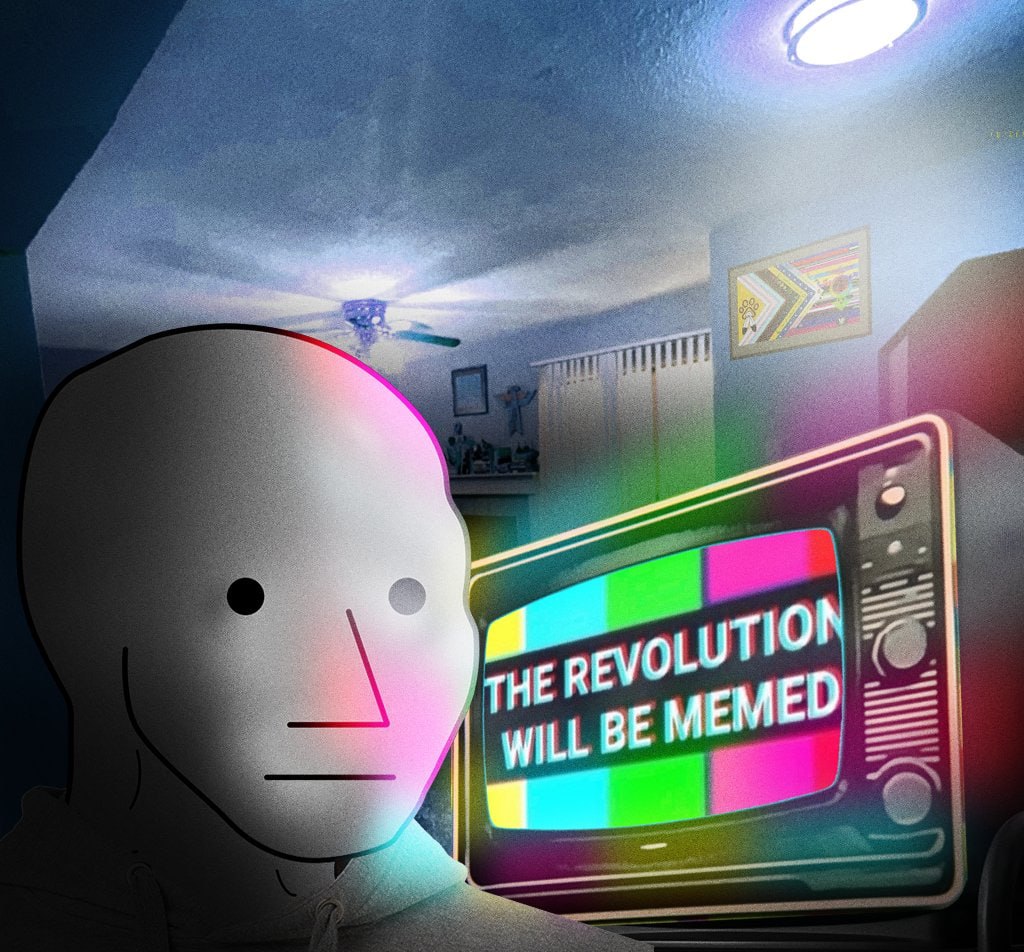 griptopyrex's tweet image. We will wake the NPC&apos;s up one by one •⎳•
We will start a revolution one meme at a time! @elonmusk