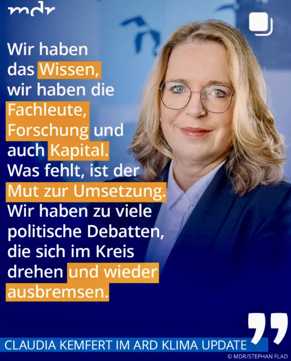 Guten Morgen liebe Nachbarinnen und Nachbarn! Das, was <a href="/CKemfert/">Claudia Kemfert</a> sagt!