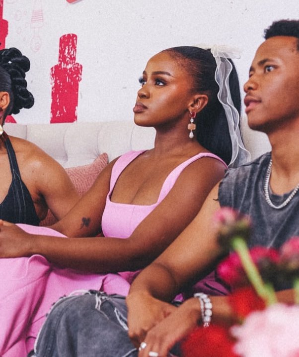 Masali looking absolutely breathtaking while promoting love + wine 💕