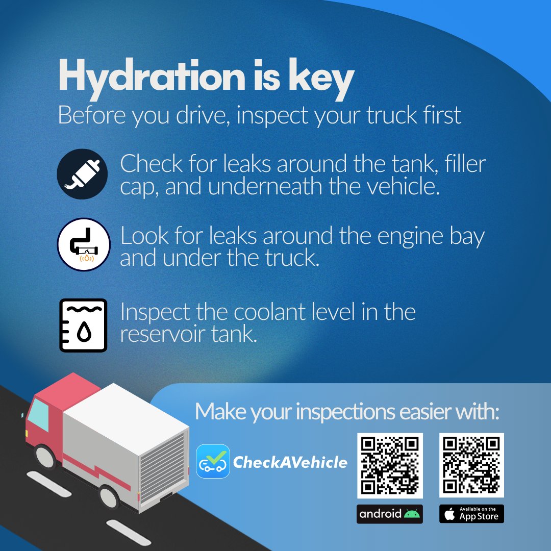trackerteer's tweet image. Every drop counts keep your fuel where it belongs.
✔️ Fuel level enough for the journey
✔️ Tank and filler cap and keep it secure and sealed
✔️ Underbody, make sure there&apos;s no leaks or drips
With CheckAVehicle,you can log fuel checks instantly
Download now on Android and iOS📲✅