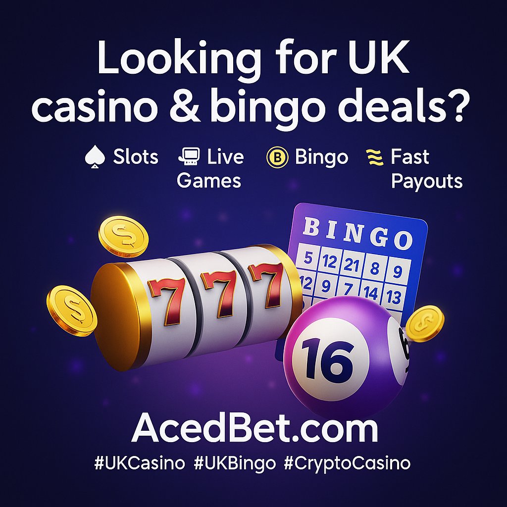 stkdcoin's tweet photo. Looking for casino bonuses or trusted bingo deals?
From Free Spins to Bingo Jackpots - find your next win at https://t.co/ynQiy5s0FP

🃏 Slots | 🎰 Live Games | 🎱 Bingo | 💸 Fast Payouts | ₿ Crypto Ready

+18 | BeGambleAware | Terms Apply

#UKCasino #UKBingo #CasinoBonus #Bingo https://t.co/NFsTjbGmr0