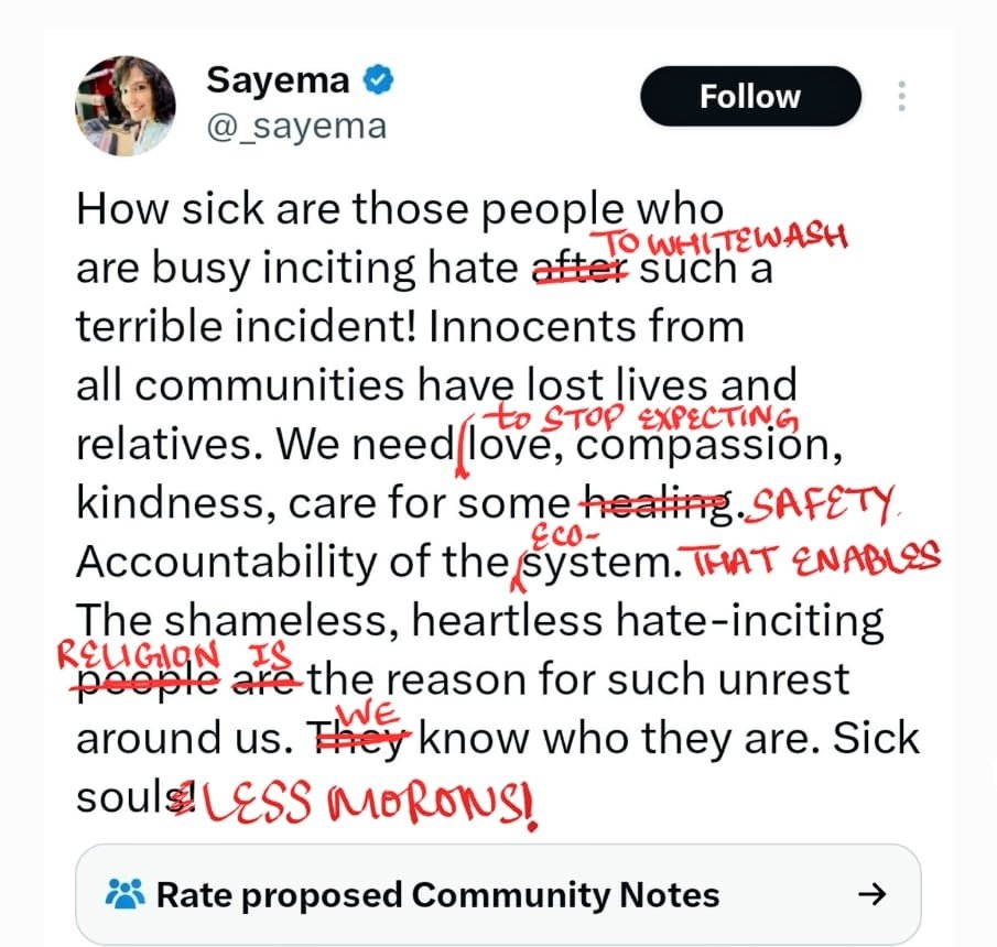 NamitaBalyan's tweet photo. FIXED IT 🤲🏻 https://t.co/KVz7WXndT3
