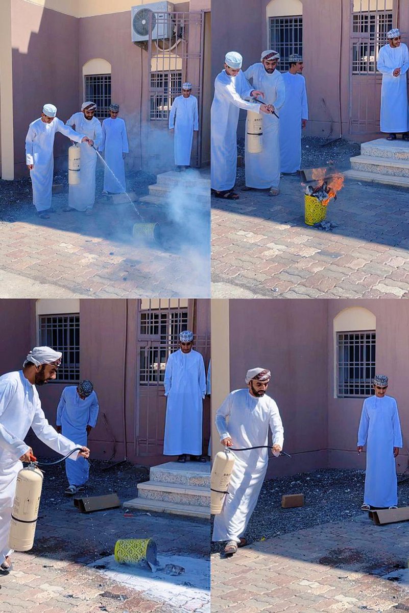قدّم الأستاذ خالد البلوشي درسًا تطبيقيًا بعنوان "استخدام طفايات الحريق"، بهدف تعزيز وعي الطلبة بأساليب الوقاية والسلامة.
#تعلم_مستدام
#فعاليات_تعليمية_شمال_الباطنة