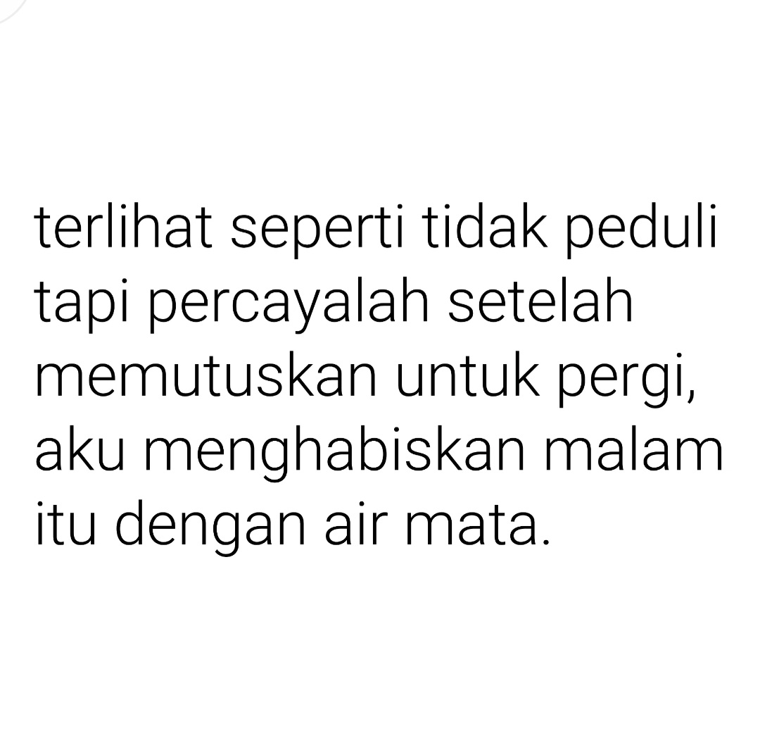 Menangis ada jalan terakhir untuk merasa tenang