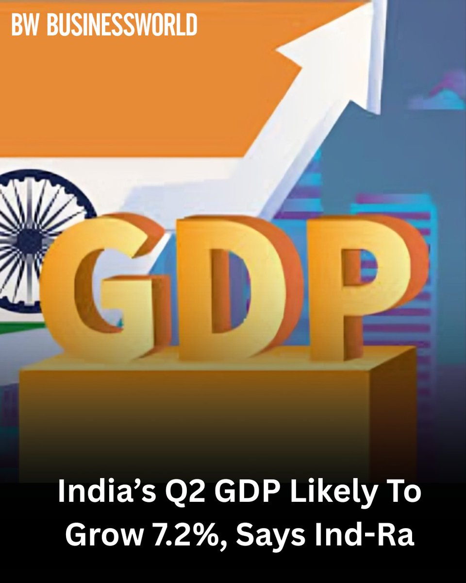 Strong private consumption, robust services sector, and steady investment seen driving growth; agency cautions on weak nominal GDP and fiscal impact

Read more: businessworld.in/article/india-…

<a href="/anuragbatrayo/">Anurag Batra</a>  I <a href="/NFWarsia/">Noor Warsia</a>  I Tanvie Ahuja

#India #GDP #Growth