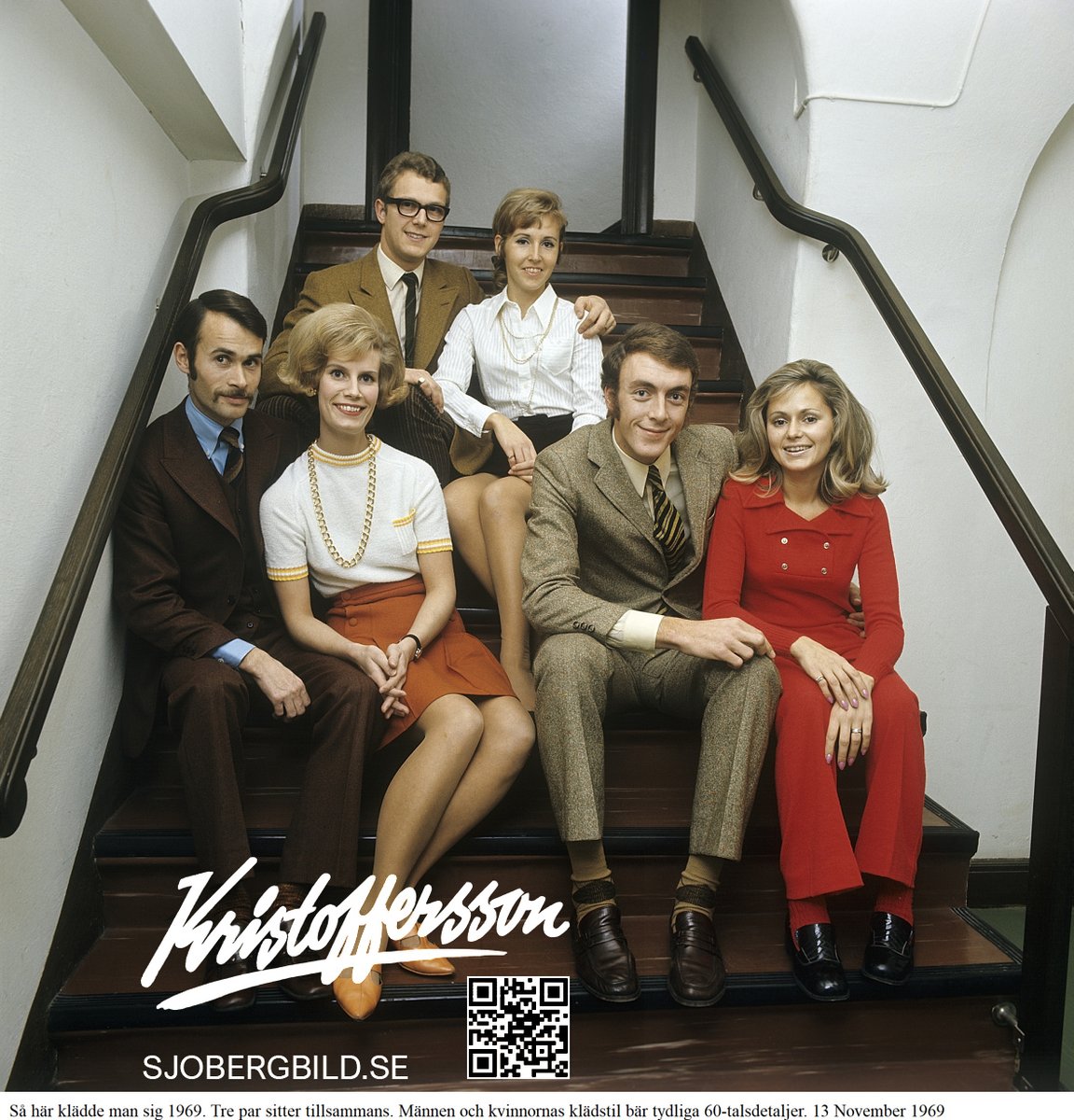 Godmorgon! 

Jag drar tiden tillbaka till den 13 november 1969.
Så här klädde man sig då.

#60talet #mode #kläder #godmorgon #sextiotalet #minnen #vintage #retro #Sverige