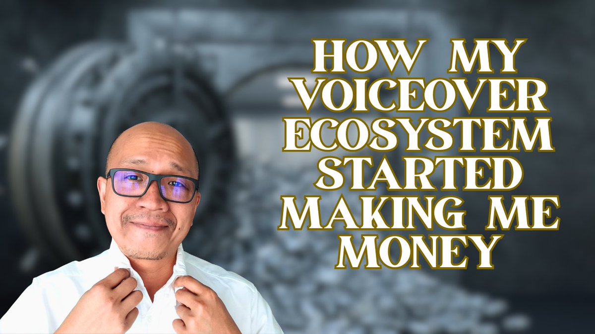 Despite being in the radio industry for over 20 years, I only recently discovered what it actually takes to make money as a freelance voiceover artist.  I learned that you need to create this "VO ecosystem", but the question is, "How do you make your own?"  #voiceover