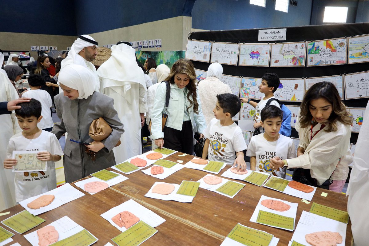 AISQ8's tweet image. Our Grade 3 students took us on a fascinating journey through time as they explored the Central Idea: Lifestyles change over time.

From ancient civilizations to modern-day living, students showcased their deep understanding of how writing has evolved.
#aisq8 #aisq8gr3 #ibpyp