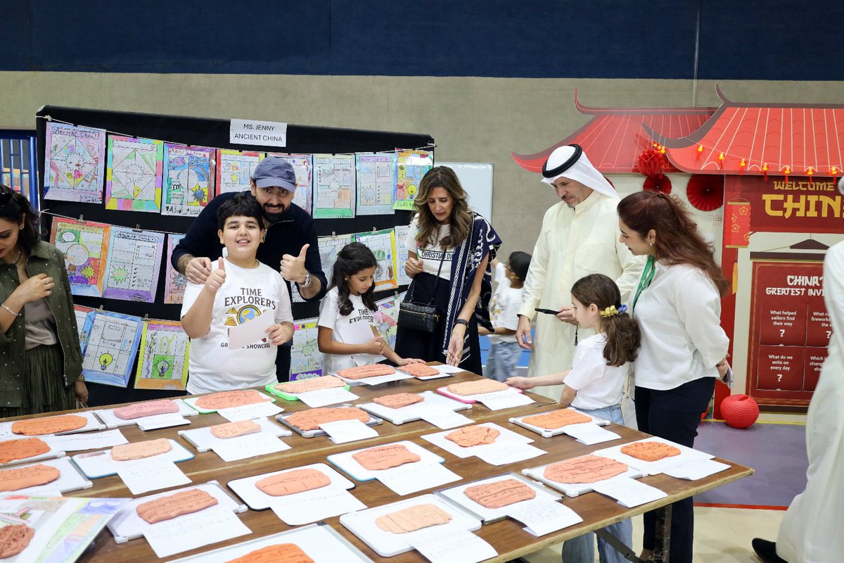 AISQ8's tweet image. Our Grade 3 students took us on a fascinating journey through time as they explored the Central Idea: Lifestyles change over time.

From ancient civilizations to modern-day living, students showcased their deep understanding of how writing has evolved.
#aisq8 #aisq8gr3 #ibpyp