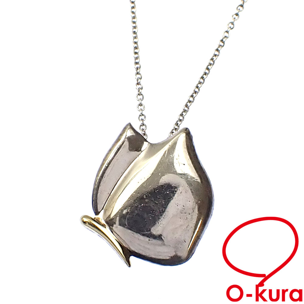 ✨販売中✨ ティファニー（Tiffany & Co.） SV925/K18 バタフライ