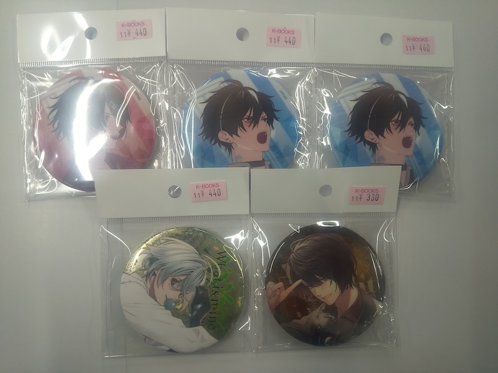 入荷情報】 「カーネリアンブラッド」缶バッジなど入荷！ #カネブラ