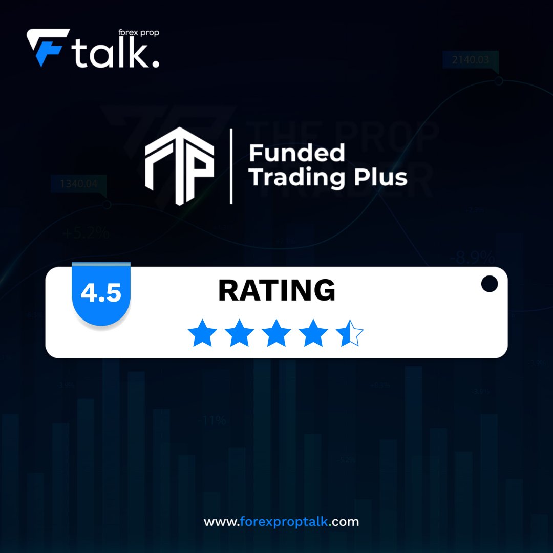 forexproptalk's tweet image. 🔥 Funded Trading Plus Earns a Strong 4.5 Rating on Forex Prop Talk! ⭐⭐⭐⭐✨
With flexible challenges, transparent rules, and strong trader support, Funded Trading Plus continues to stand out in the prop trading world. 💼📊
#FundedTradingPlus #PropTrading #ForexFunding