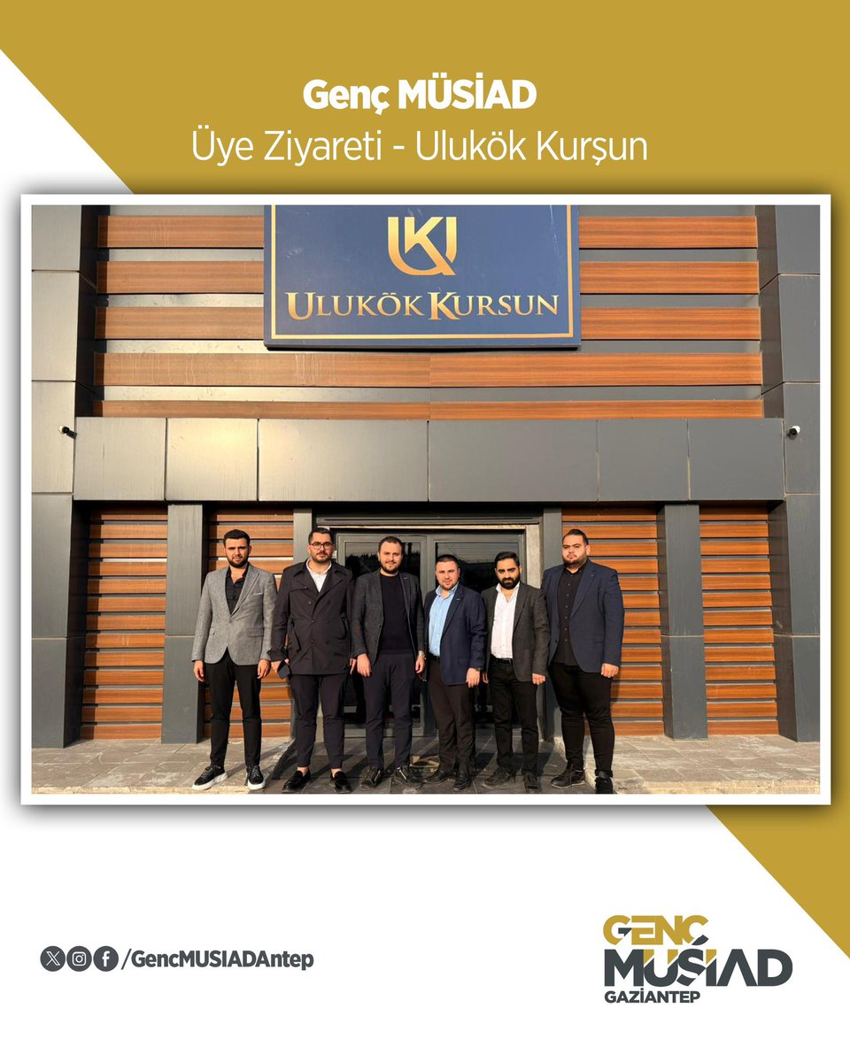 Genç MÜSİAD Gaziantep Yönetim Kurulu Üyelerimiz, Başkan Yardımcımız Sayın Muhittin Çopur’a ziyarette bulundu. 

Nazik ev sahipliği için teşekkür ederiz.