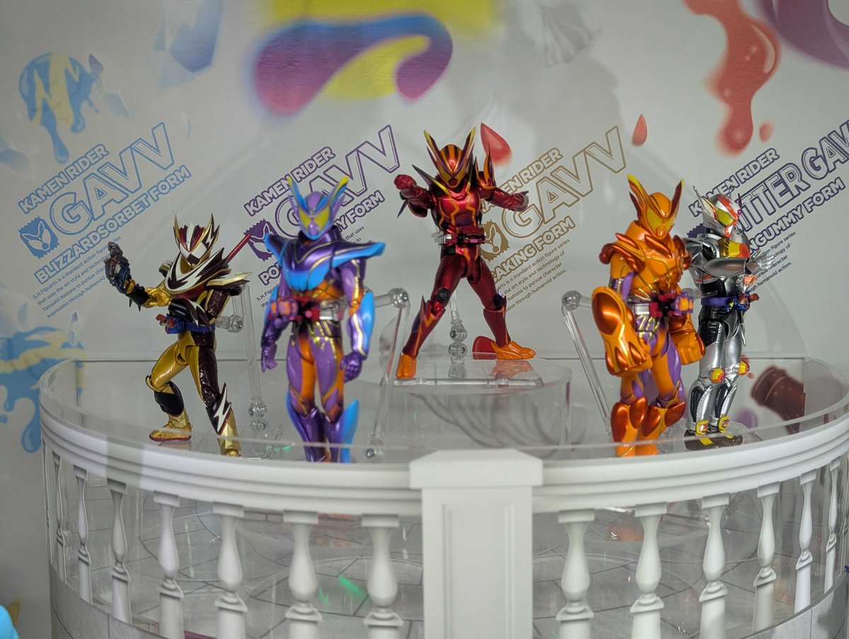 shf規格カスタム仮面ライダーガヴ　マスター&オーバーモード2点セット 仮面ライダーガヴ』S.H.Figuarts情報✨ 🔸オーバーモードが初展示