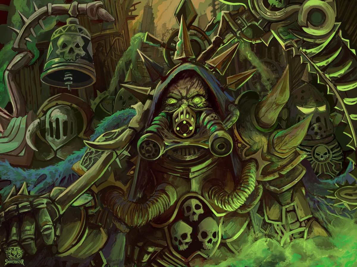 Angelss850951's tweet photo. I made the cover for this project: https://t.co/EU2fUcJrUC
Overall, I think I did a good job with the visuals.
#digitalart #digitalpainting #warhammer40k #fanart #Mortarion #wh40k #nurgle #deathguard #grimdark
#Angelss https://t.co/BkcQ7cfb3G