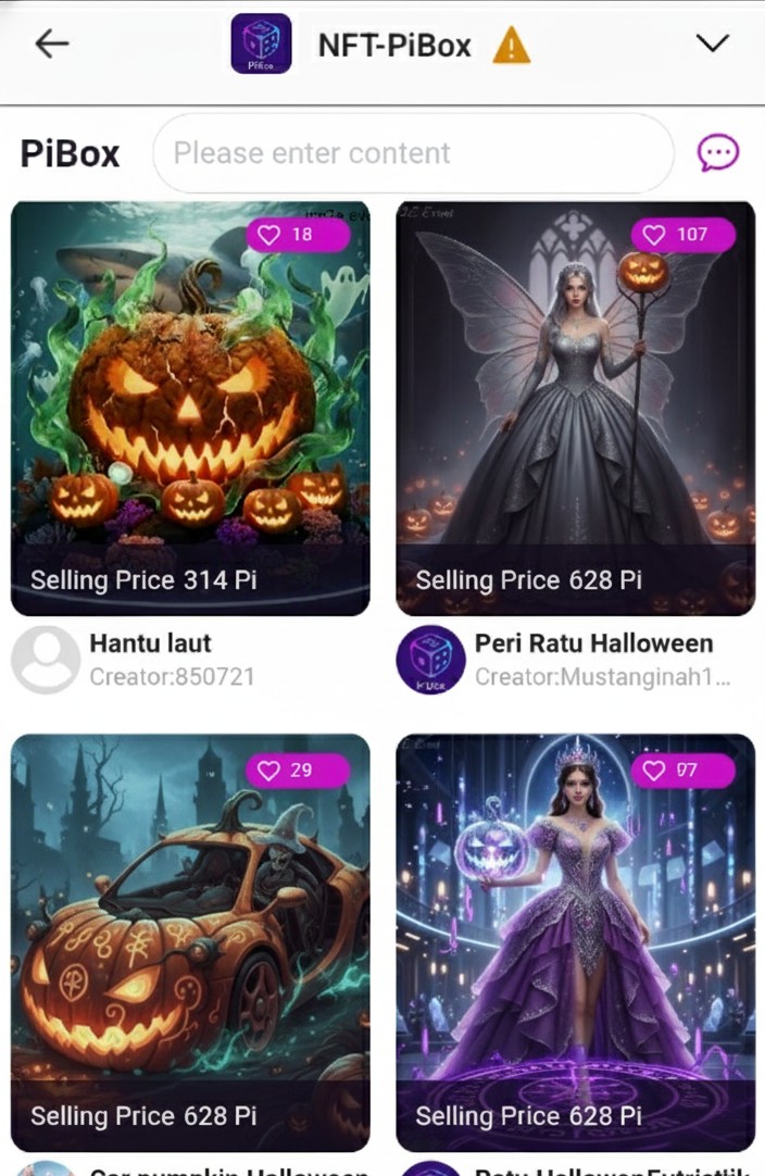 IndoComP2E's tweet image. @IndoComP2E Currently hosting ICP2E Event (digital art/NFT).You can access via Pibrowser.com In the search field, type pibox.art @PiCoreTeam @Piecosystem @MainnetApp @nftantusias @idnft_ @NftSaga @NFTs2Me @PiBoxNFTBox @PiBull_NFT @NFTdotART @pumpcoinbets