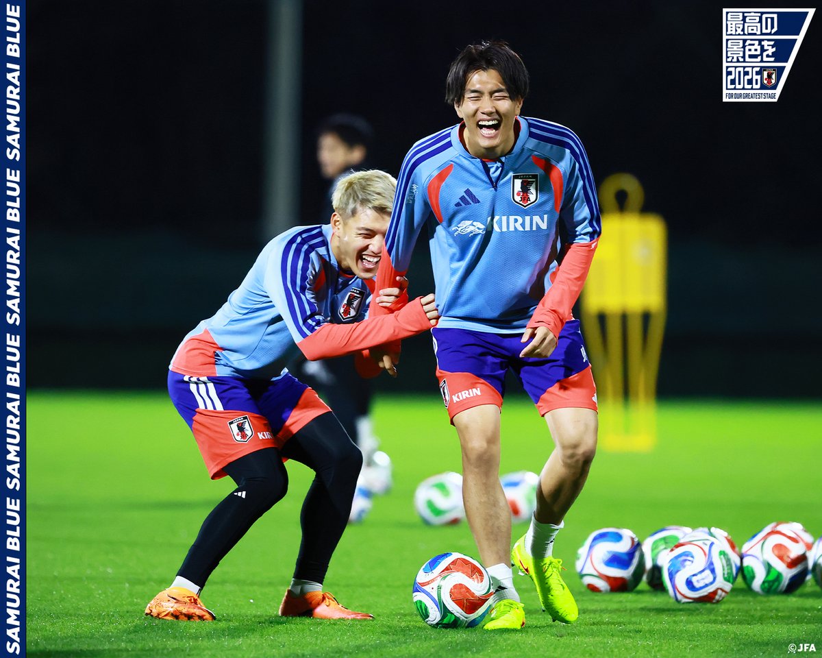 🔹𝗦𝗔𝗠𝗨𝗥𝗔𝗜 𝗕𝗟𝗨𝗘🔹 🇩🇪#堂安律 × #小川航基🇳🇱 #最高の