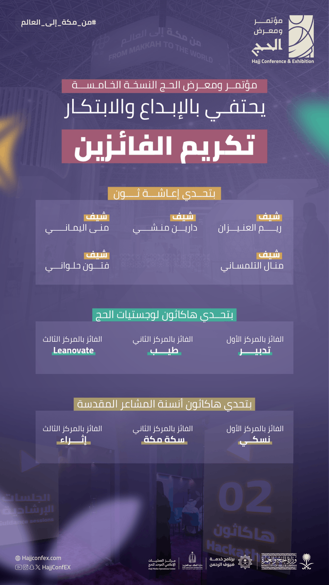 مؤتمر ومعرض الحج Hajj Conference & Exhibition tweet media