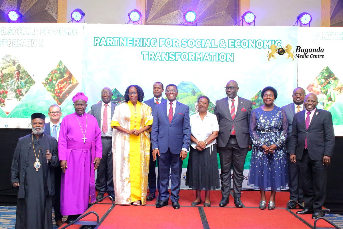 cpmayiga's tweet image. Earlier this morning, we held the Buganda Kingdom Partnership Symposium 2025.

His Majesty Kabaka Mutebi II extended his deepest gratitude to all Kingdom partners for their unwavering commitment to our shared vision - restoring Buganda to the helm of social and economic…