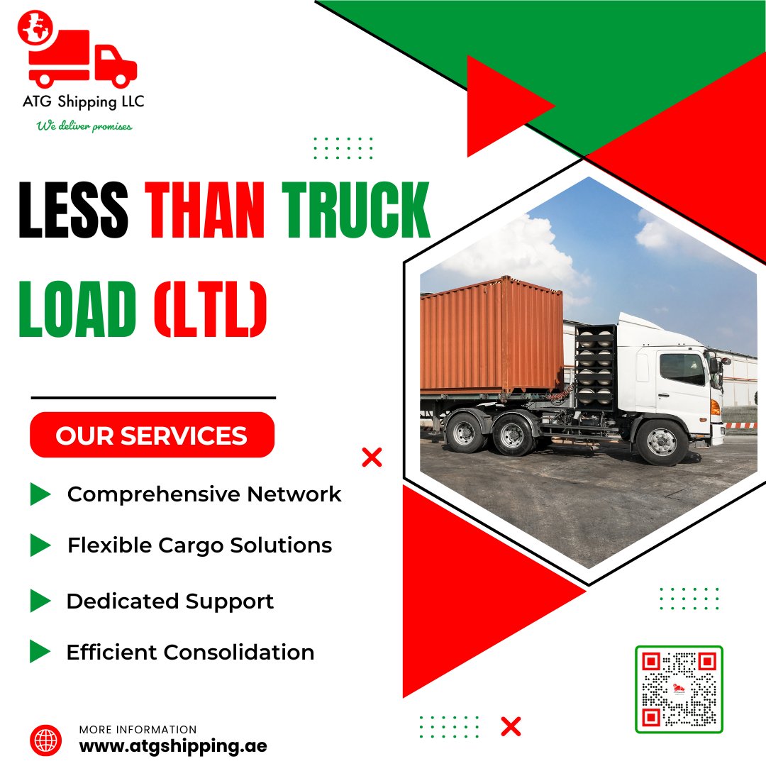 ATGShippingLLC's tweet image. Ship smarter with ATG Shipping’s Less Than Truck Load (LTL) service — the cost-effective way to move smaller cargo safely and efficiently. Flexibility, reliability, and speed across every route! 🌍
#ATGShipping #LTL #FreightSolutions #CargoServices #LessThanTruckLoad #Logistics