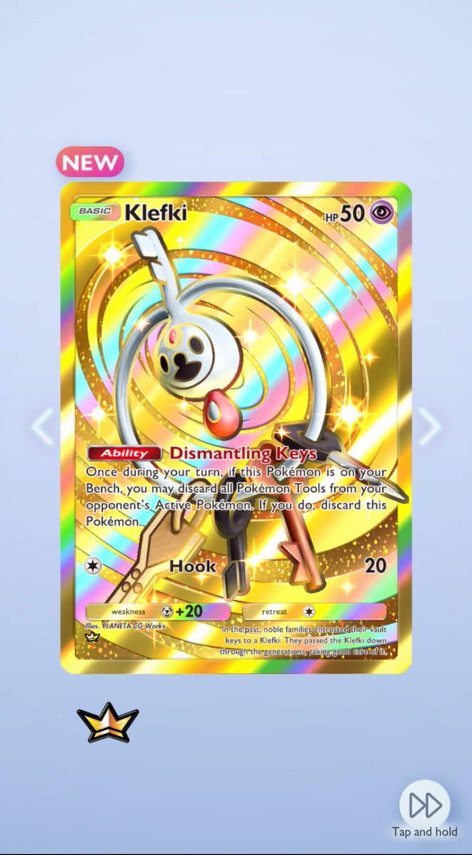 ChaxeTCGP's tweet image. They gotta stop giving crown rares to random cards man 😭😭
#PokemonTCGPocket