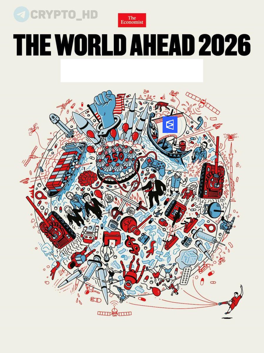 The Economist cover: "The World Ahead 2026"!