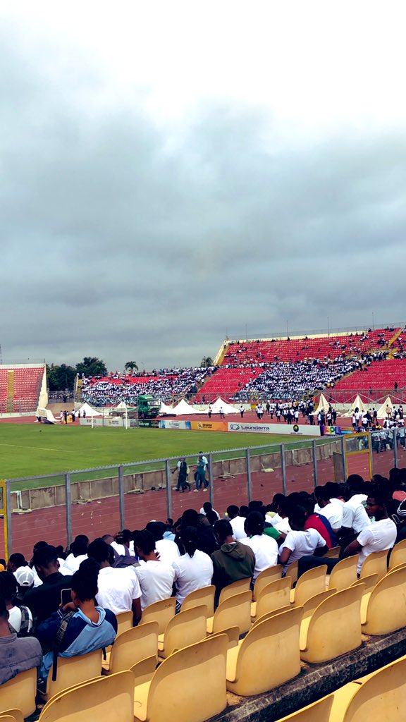 prinxbyk's tweet image. Ghana Armed Forces recruitment continues today at the Kumasi Sports Stadium. 

Let’s hope everything goes smoothly today. 

#AbanPapaAba