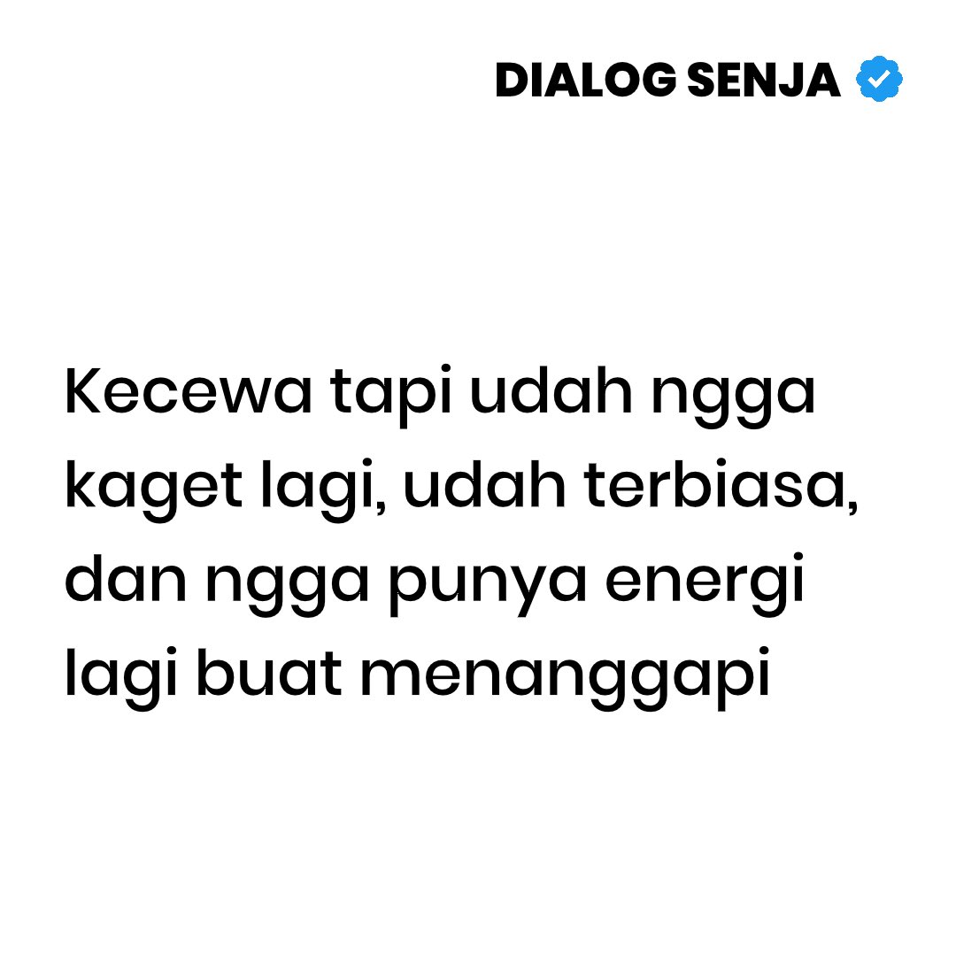 Dialog Senja (@dialogsenja__) on Twitter photo 
