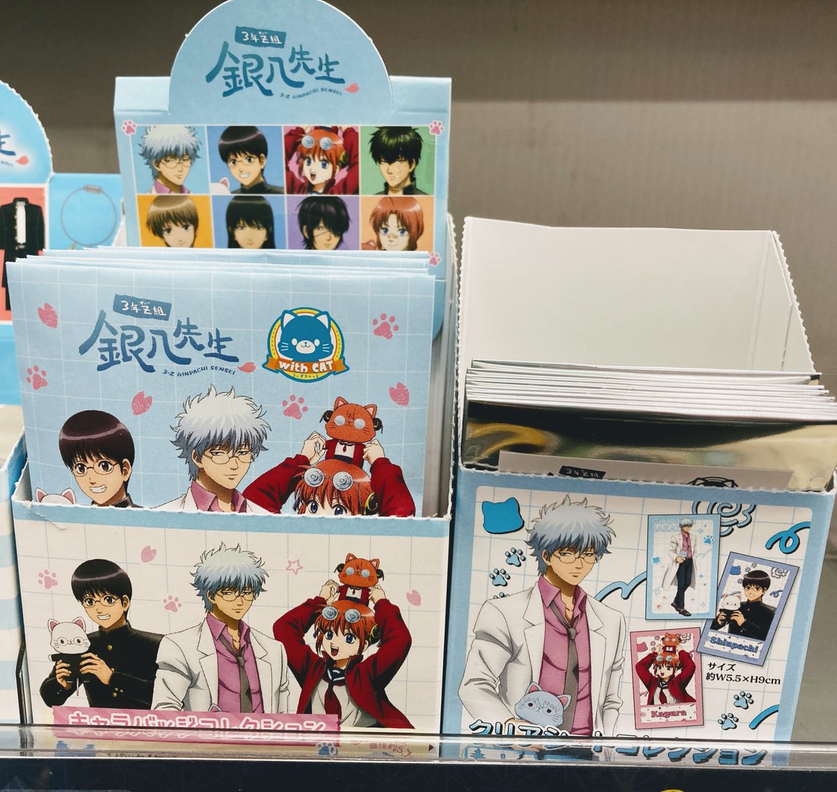 グッズ入荷情報】 『銀魂』《3年Z組銀八先生 withCAT》 🌟キャラバッジ