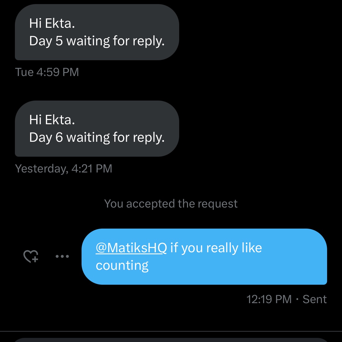 unitysingh_'s tweet image. Sent him @MatiksHQ to put the skills to good use 💅