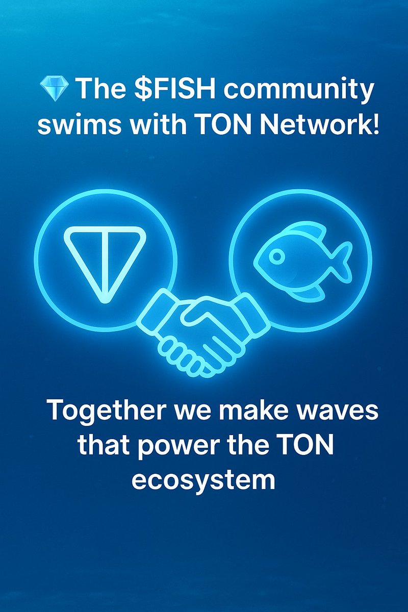 MustaphaIsaMus1's tweet image. 🌊💎 The $FISH community swims with TON Network!
We build, not complain. We support, not criticize.
Together, we make waves that power the TON ecosystem ⚡🐠

@tonfish_tg 🤝 @ton_blockchain @TONMemeRepublic

#FISHcontest #TON #TPET #TONMemeRepublic
