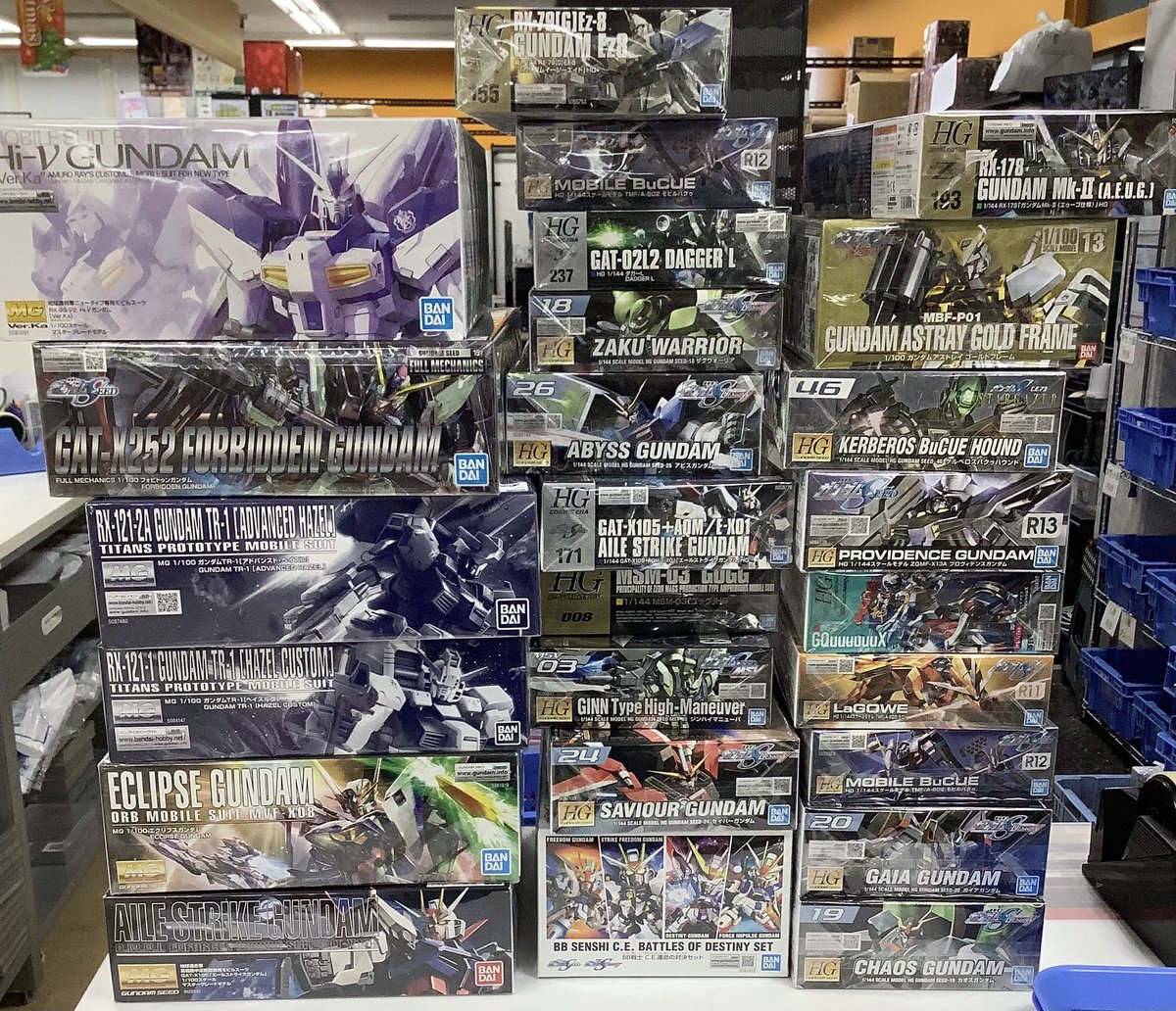 ガンプラの大量買取がありました！✨✨ 当店ではプラモデル買取強化中
